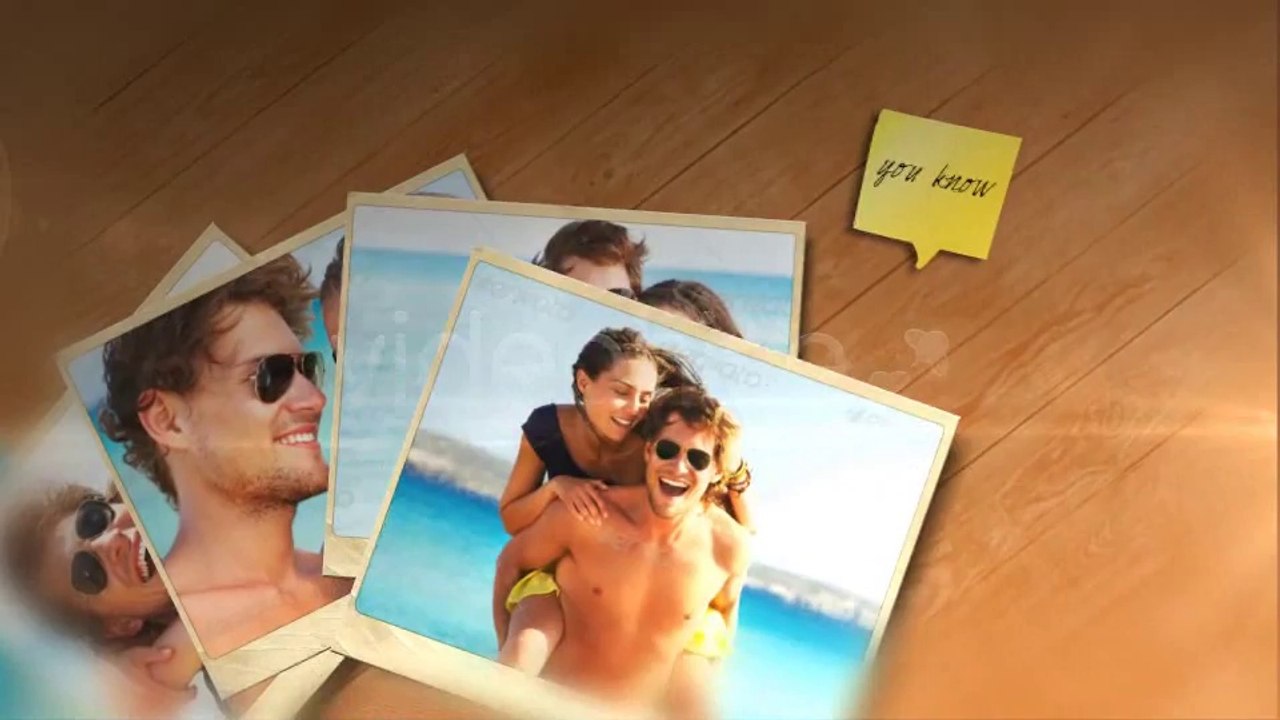 Romantic Heart of Love Wedding Intro - After Effects Template