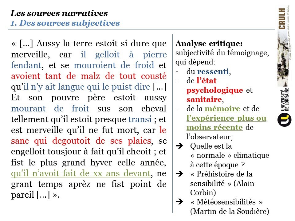 Mini-MOOC #2 - L'Histoire du climat... ça coule de source? (Partie 1/2)