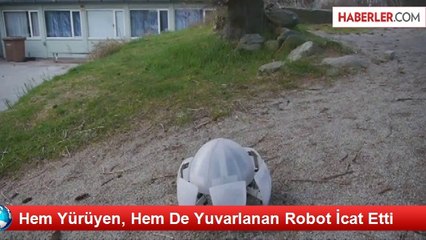 Hem Yürüyen, Hem De Yuvarlanan Robot İcat Etti
