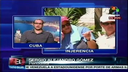 EE.UU. busca subvertir el orden interno en Cuba, asegura periodista