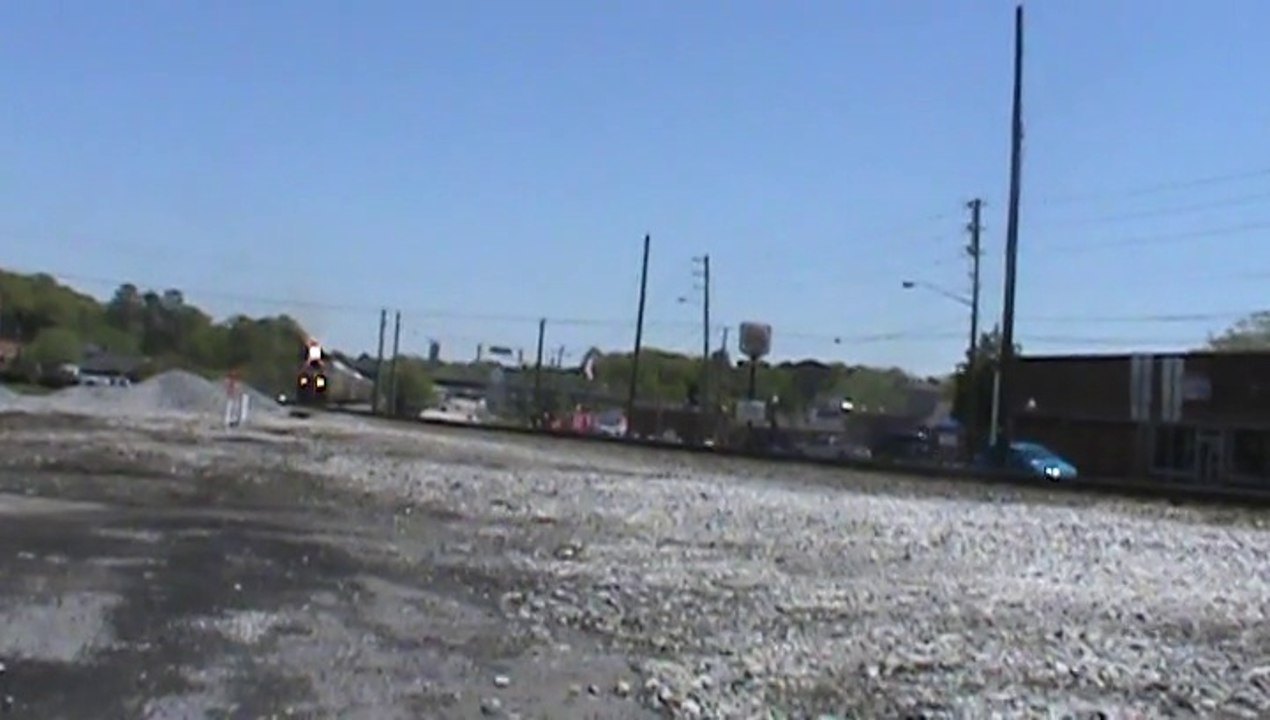 NS 27A Autorack Train WB through Austell Ga.