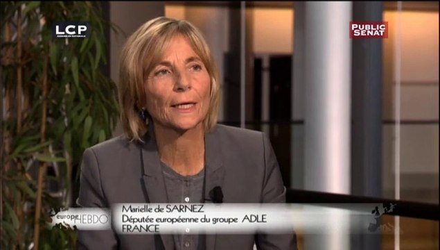 Marielle de Sarnez, invitée d'Europe Hebdo sur LCP - 170414