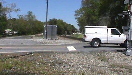 KCS power leads NS 24E Autotack Train EB through Mableton Ga.