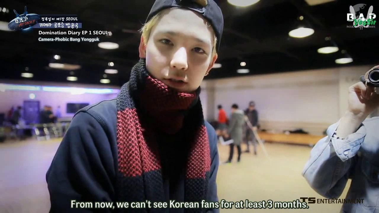 [ENG SUB] 140415 B.A.P Attack! - Domination Diary EP 1 (Seoul)