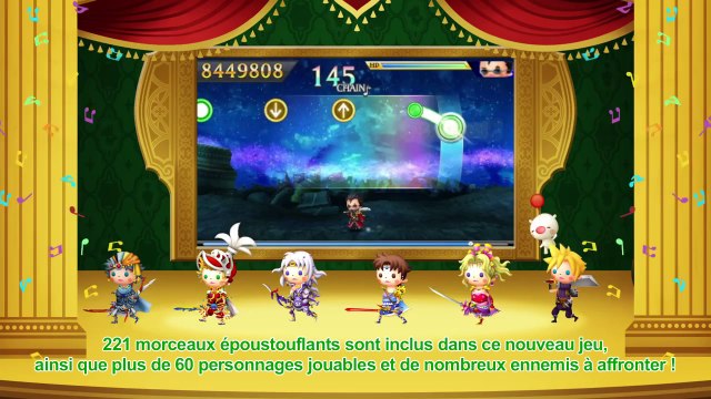 THEATRHYTHM FINAL FANTASY CURTAIN CALL - Bande-annonce