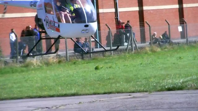 Mouette contre hélicoptère... Coupée en 2 l'oiseau