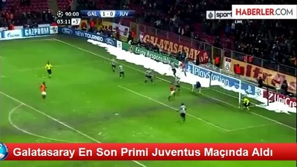 Galatasaray En Son Primi Juventus Maçında Aldı