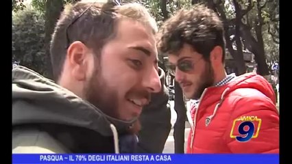 Pasqua | Il 70 % degli italiani resta a casa