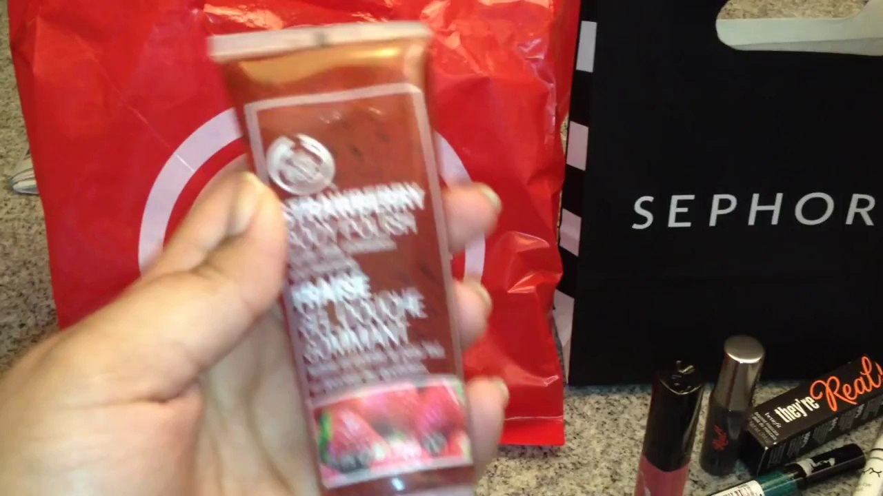 مشترياتي من سيفورا و بودي شوب - Sephora _ The B...