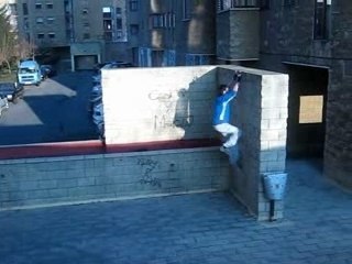 Parkour TraceurL Leon enero 2007