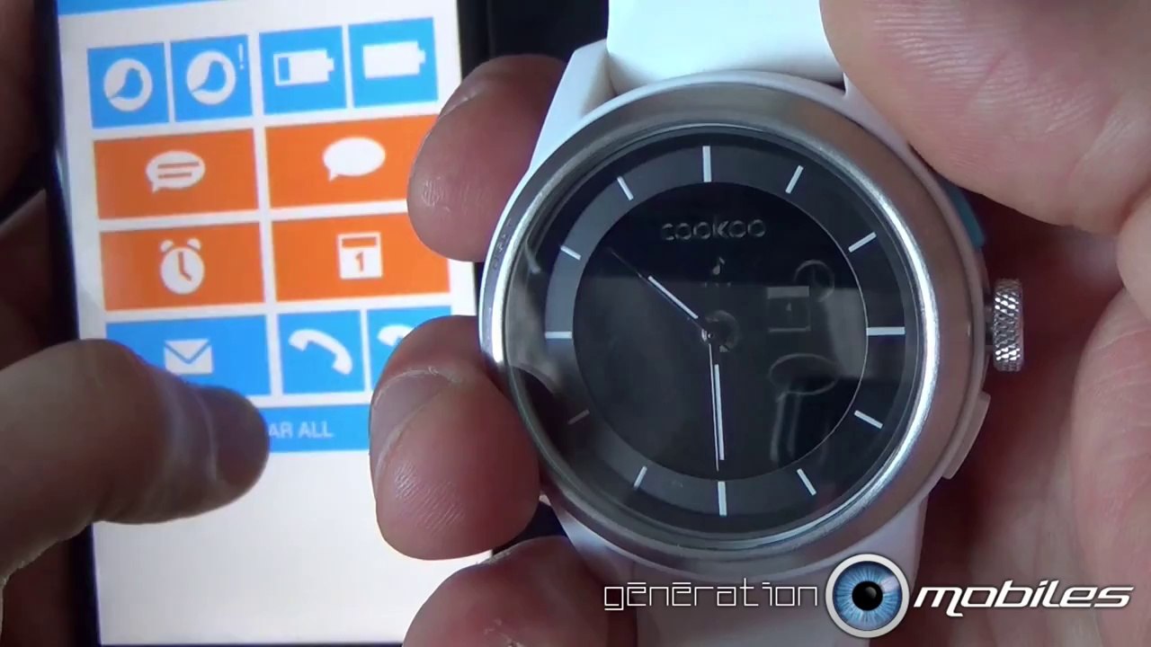 tuto comment connecte sa montre COOKOO avec votre smartphone Android