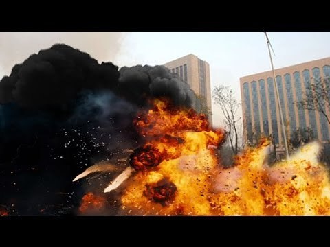 At least one dead after explosions hit Communist Party headquarters in northern China