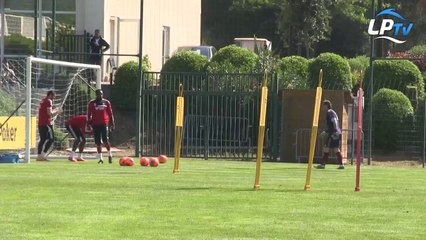 La séance d'entraînement du 23/04