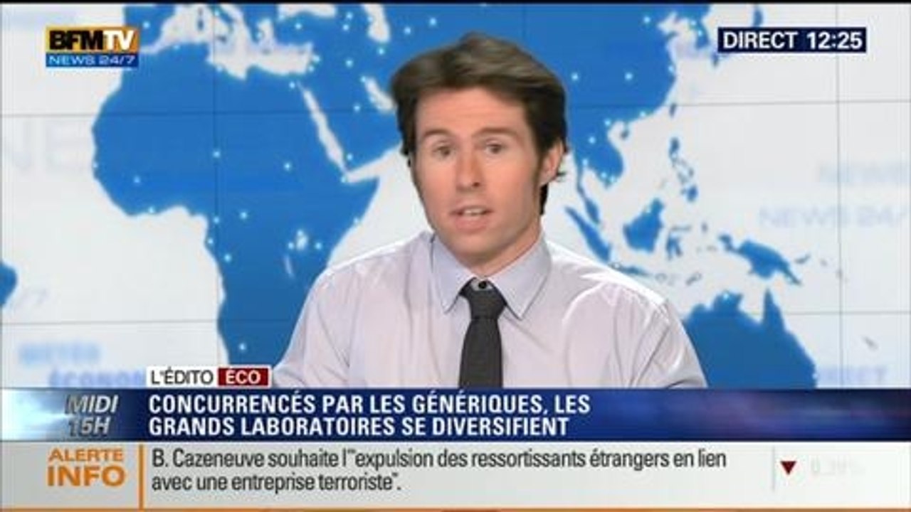 L'Édito éco de Guillaume Paul: Grandes manœuvres dans la pharmacie: Valeant veut racheter le fabricant du Botox - 23/04