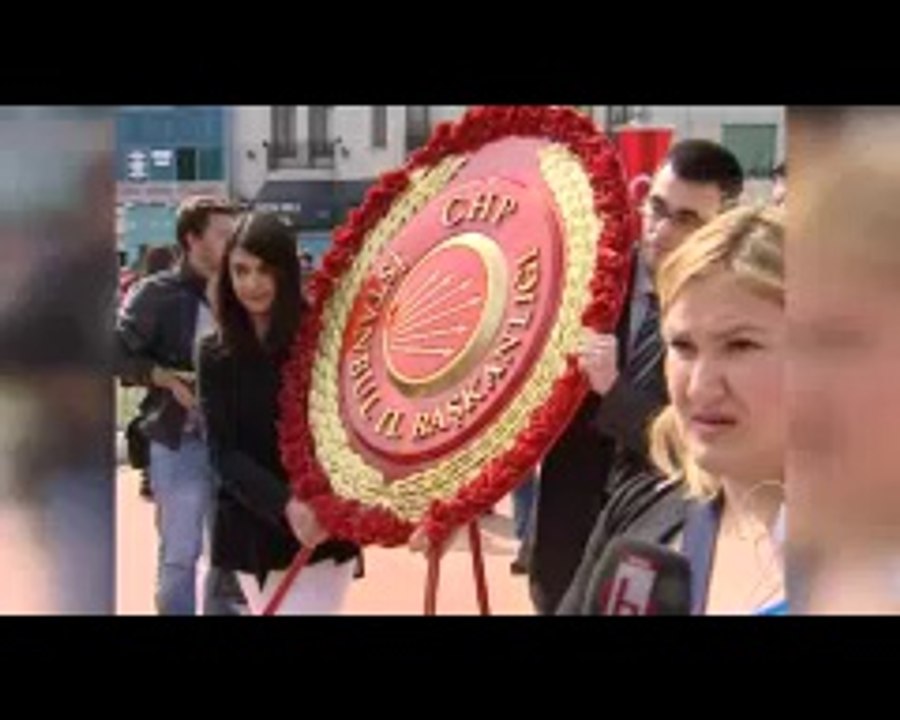 Taksim Cumhuriyet Anıtı'ndaki tören sırasında 1 kişi gözaltına alındı