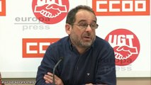 CCOO y UGT advierten del incremento de accidentes laborales