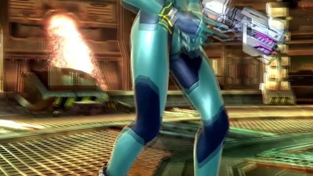 Super Smash Bros 4 Characters Zero Suit Samus (WII U 3DS Gameplay) 【All HD】[720P]