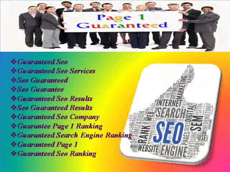 Seo Guaranteed