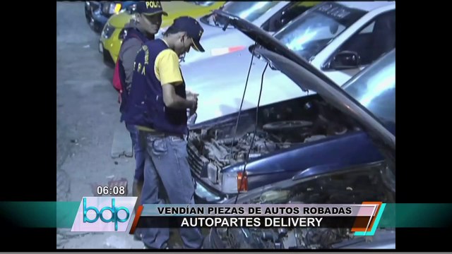 Detienen a banda que vendía autopartes robadas a delivery en SJM