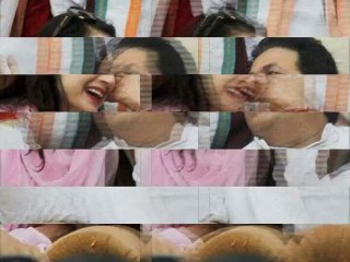 Ameesha Patel and Rajiv Shukla’s Chikni Chameli moment