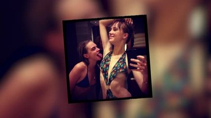 Cara Delevingne Licks Suki Waterhouse's Armpit!