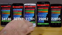 Galaxy S5 vs HTC One (M8) vs Note 3 vs LG G2 Vs Galaxy S4 Vs Nexus 5