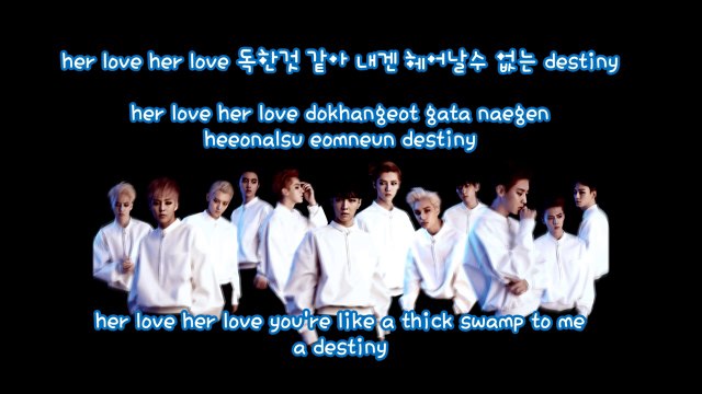 EXO - Overdose ( Korean Ver. ) Lyrics