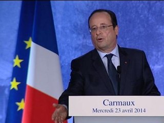Hollande: "J'ai été élu pour le changement et je le conduirai" - 23/04