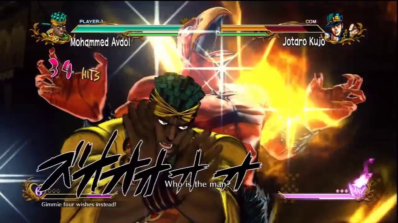JoJo’s Bizarre Adventure : All-Star Battle - Trailer 09 - Mohammed Avdol