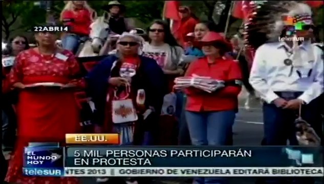 Se unen vaqueros e indios de Norteamérica contra el oleoducto Keystone