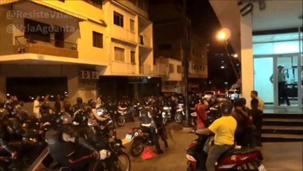 Esta fue la reacción ante la presencia de más de 80 PNB en campamento de Chacao