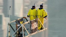 Daredevils Set World Record With Base Jump Off World's Tallest Skyscraper
