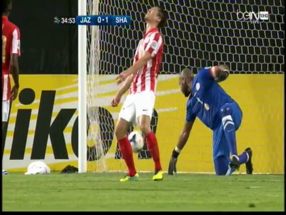 هدف عبدالمجيد الرويلي في مرمى الجزيرة - الجزيرة الاماراتي - الشباب السعودي - دوري ابطال آسيا 2014
