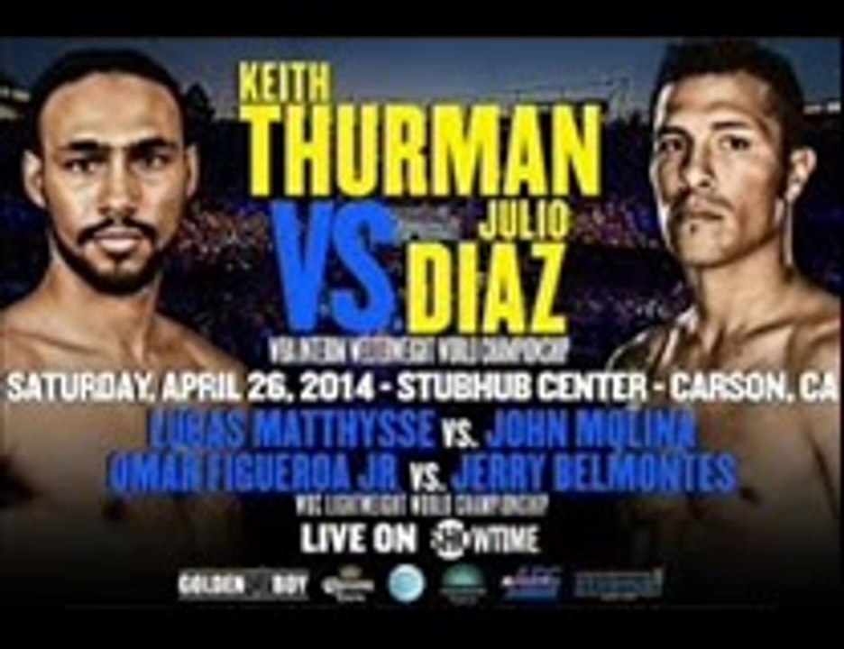 Keith Thurman Vs Julio Diaz discussion