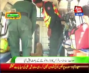 Swat passenger van felt down 19 injured