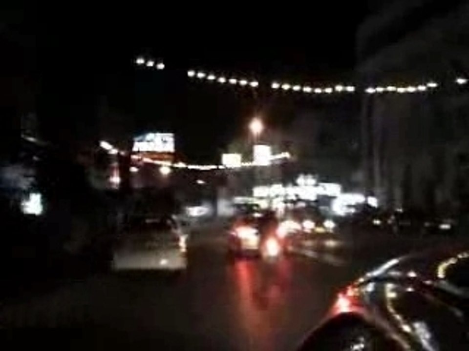 Traffic de beach Road Pattaya à Jomtien
