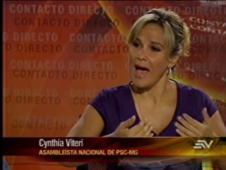Entrevista Cynthia Viteri / Contacto Directo