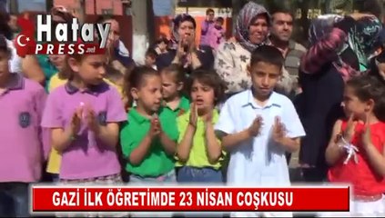 GAZİ İLK ÖĞRETİM OKULUNDA 23 NİSAN COŞKUSU_x264