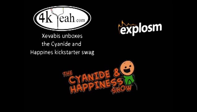 04-19-2014: Unboxing the Cyanide and Happines Kickstater