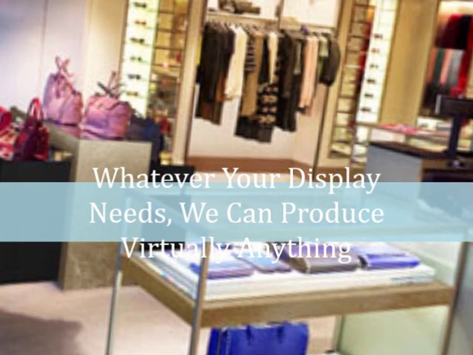 Fixture Design Services & POP Display Manufacturing