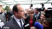 Malgré les sifflets, Hollande veut «entretenir la flamme»