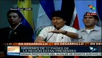 Evo dice que Bolivia pasó de la resistencia a la toma del poder