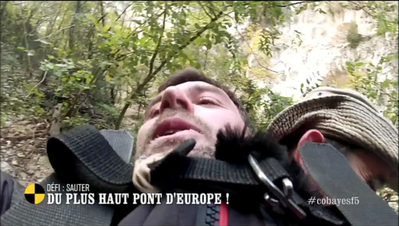 On n'est pas que des cobayes: Saut du pont le plus haut d'Europe