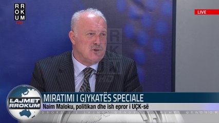 下载视频: NE FOKUS: MIRATIMI I GJYKATES SPECIALE. NE STUDIO NAIM MALOKU POLITIKAN DHE ISH EPROR I UÇK