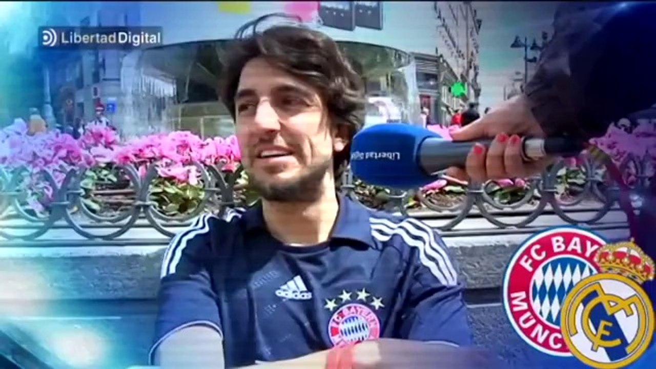 Los hinchas alemanes convencidos de la victoria del Bayern