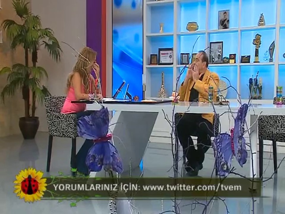 Michael Halphie is interviewed By Elif Güvendik - Nayman Live on Tvem Turkey Part II