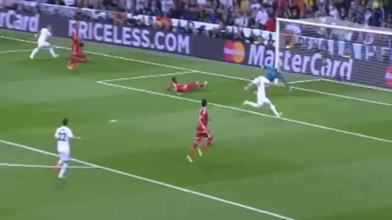 Karim Benzema Great Goal ~ Real Madrid vs Bayern Munich 1-0 ( UCL ) 23/04/2014 HD