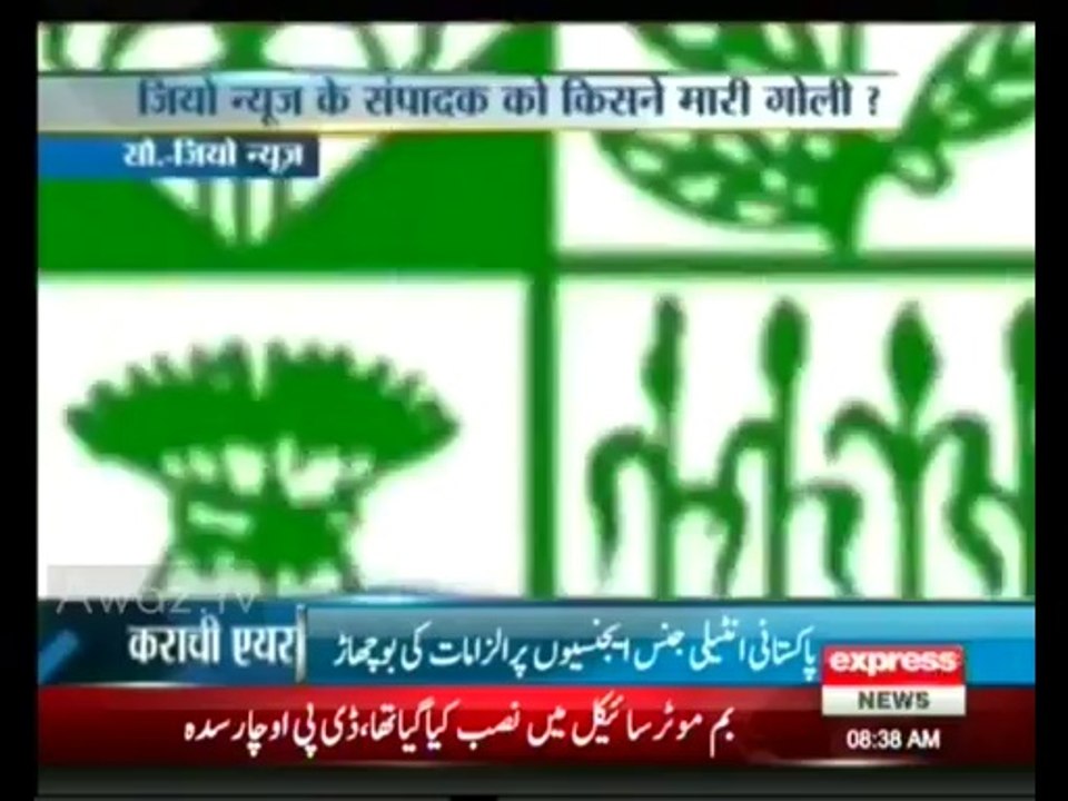 Indian Media on Hamid Mir Attack Issue funtertv.com