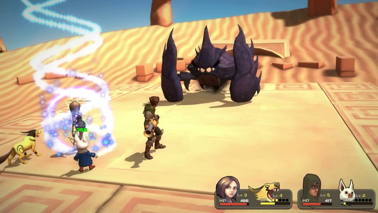 Earthlock : Festival of Magic (PS4) - Combat Clip