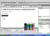 027- Adobe Dreamweaver metin düzenleme işlemleri